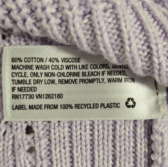 Universal Thread chunky sweater ombre purple size XL - Picture 7 of 8